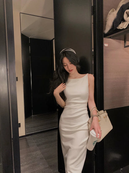 Midi Backless Club Dresses