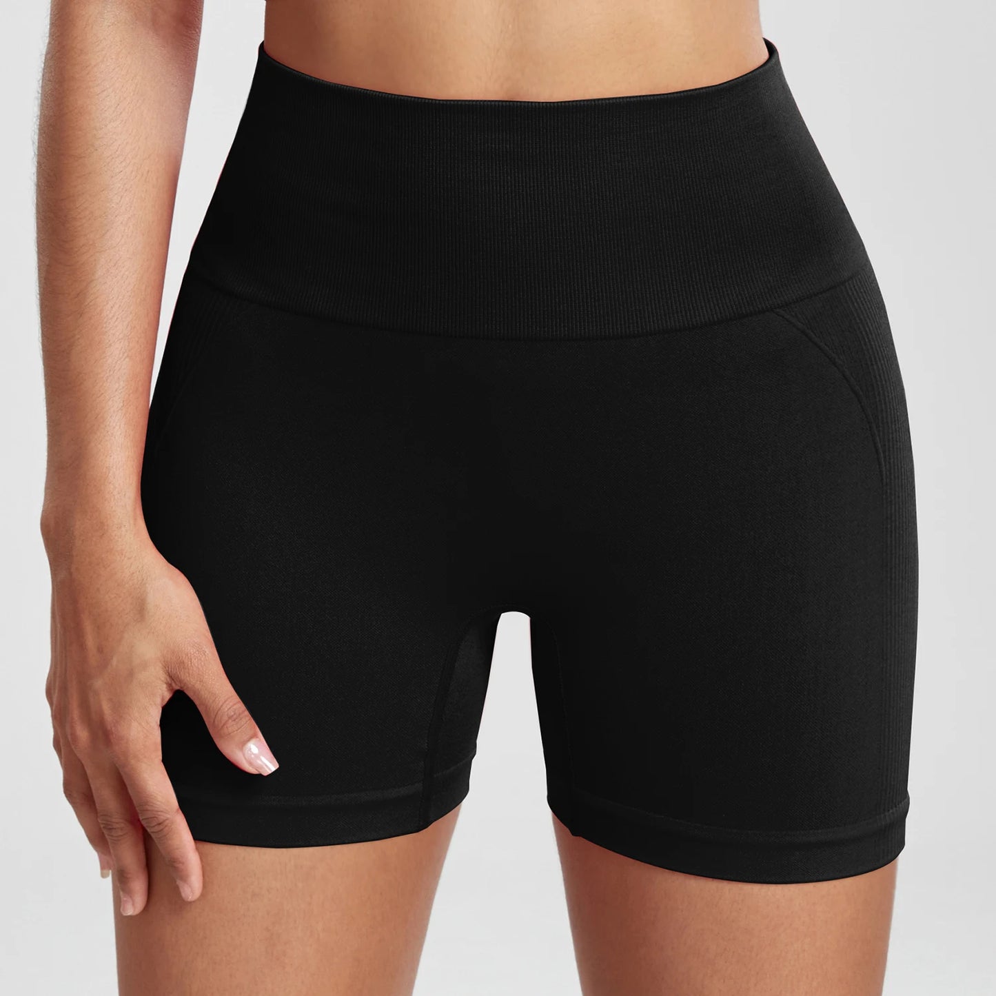 High Waist Activewear Shorts