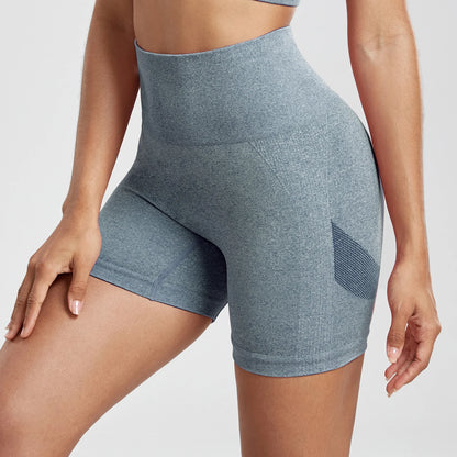 High Waist Activewear Shorts